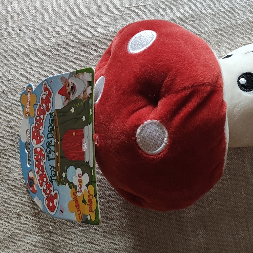 PETS: MUSHROOM 🍄 DOG TOY - Picture 2 of 7